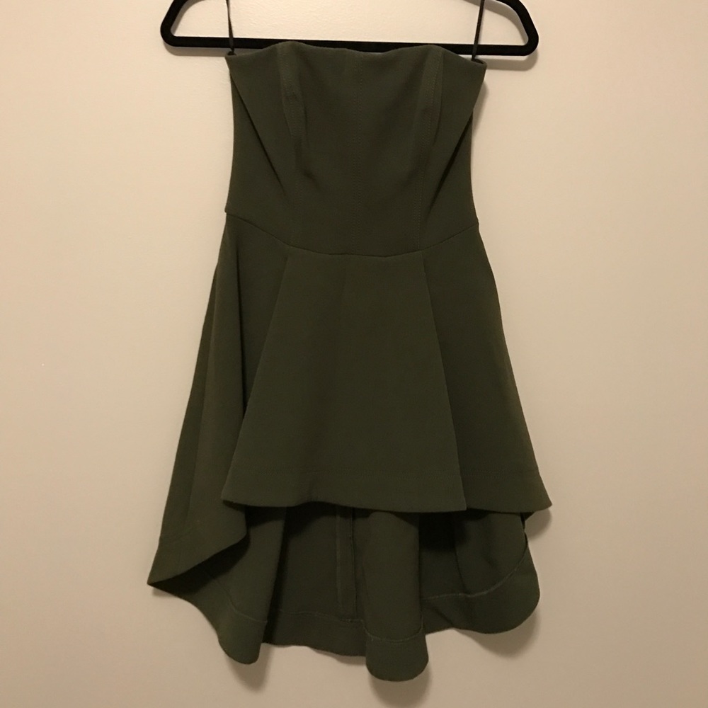 RACHEL Rachel Roy Peplum Corset Top